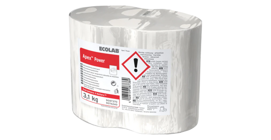 ecolab apex power vaatwasmiddel