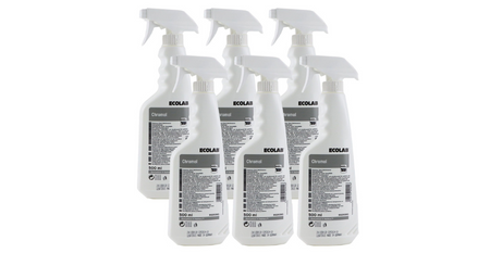 ecolab chromol rvs reiniger 6x500ml