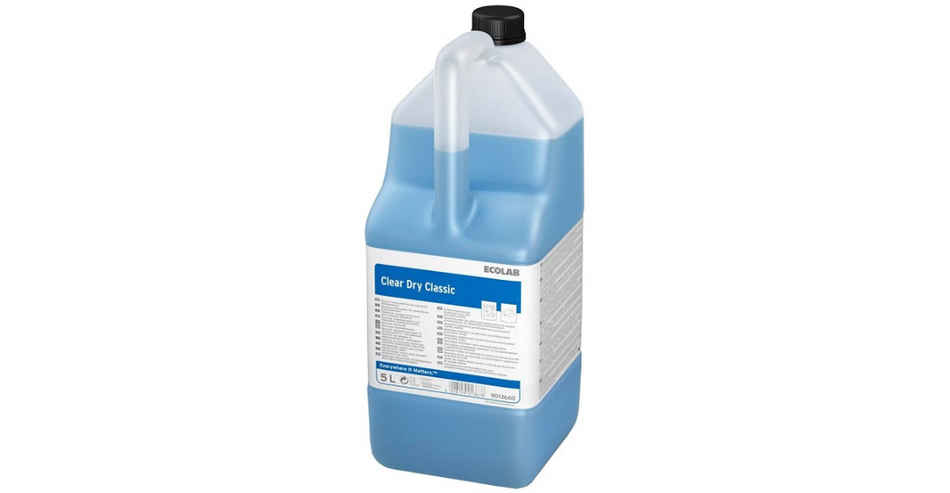 ecolab clear dry classic naglansmiddel 2x5 liter