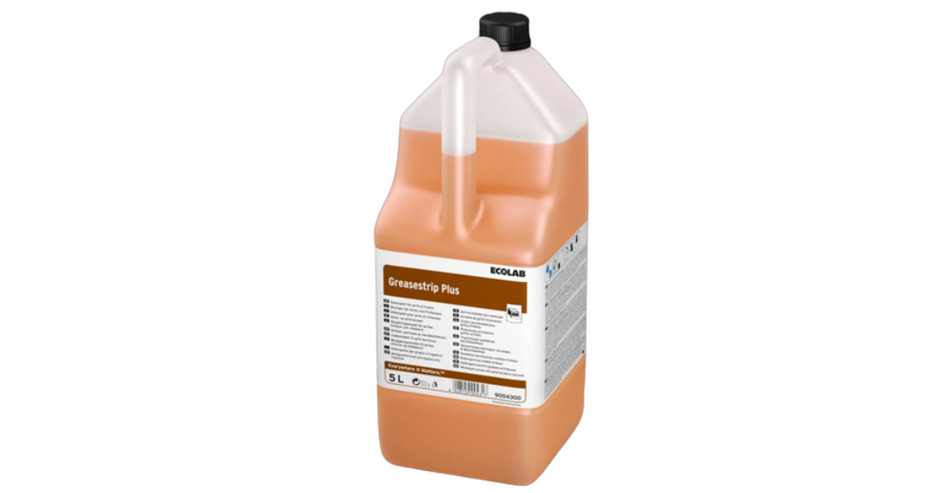 ecolab greasestrip plus grillreiniger 4x5 liter