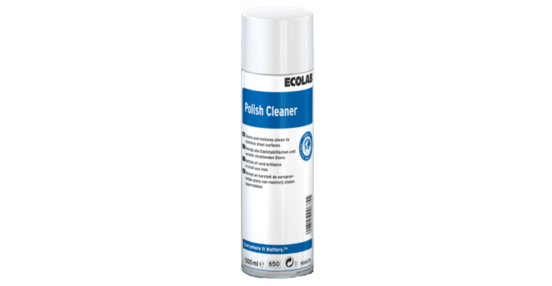 ecolab polish cleaner rvs onderhoudsspray