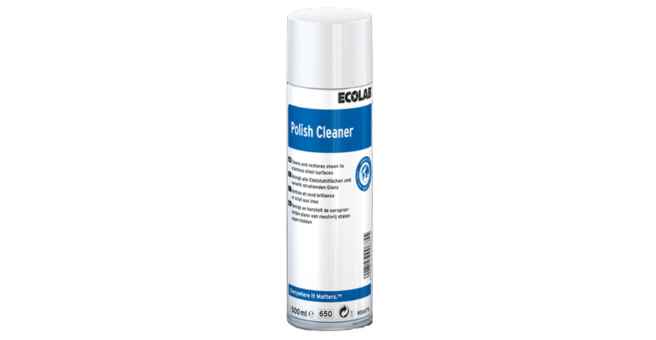 ecolab polish cleaner rvs onderhoudsspray