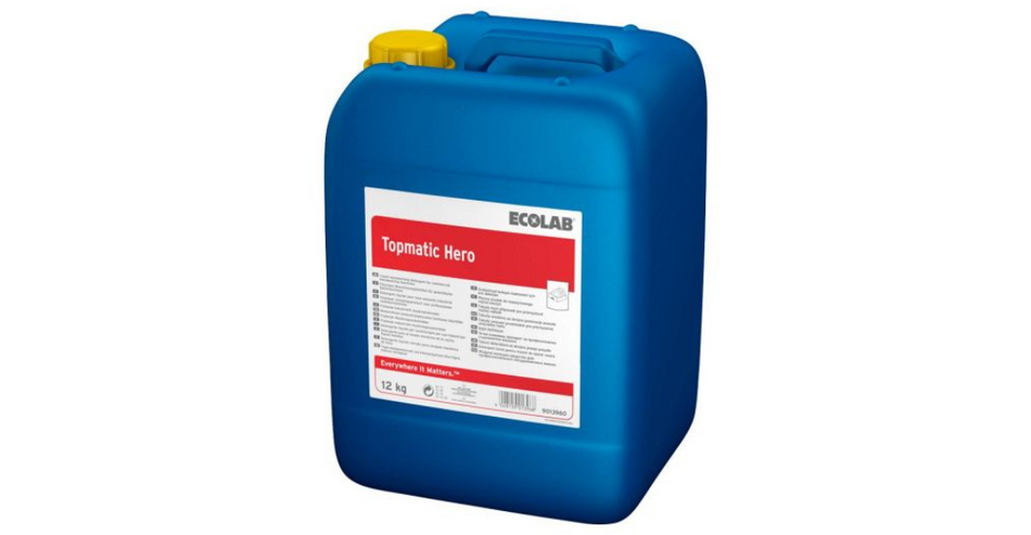 Ecolab topmatic hero vaatwasmiddel 12kg