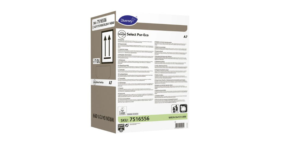 diversey suma select pur eco a7 safepack naspoelmiddel