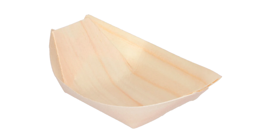 amusebakje hout 115x70mm