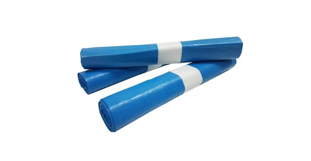 t30 afvalzakken hdpe blauw