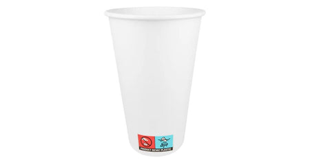 koffiebekers karton 450ml 16oz wit