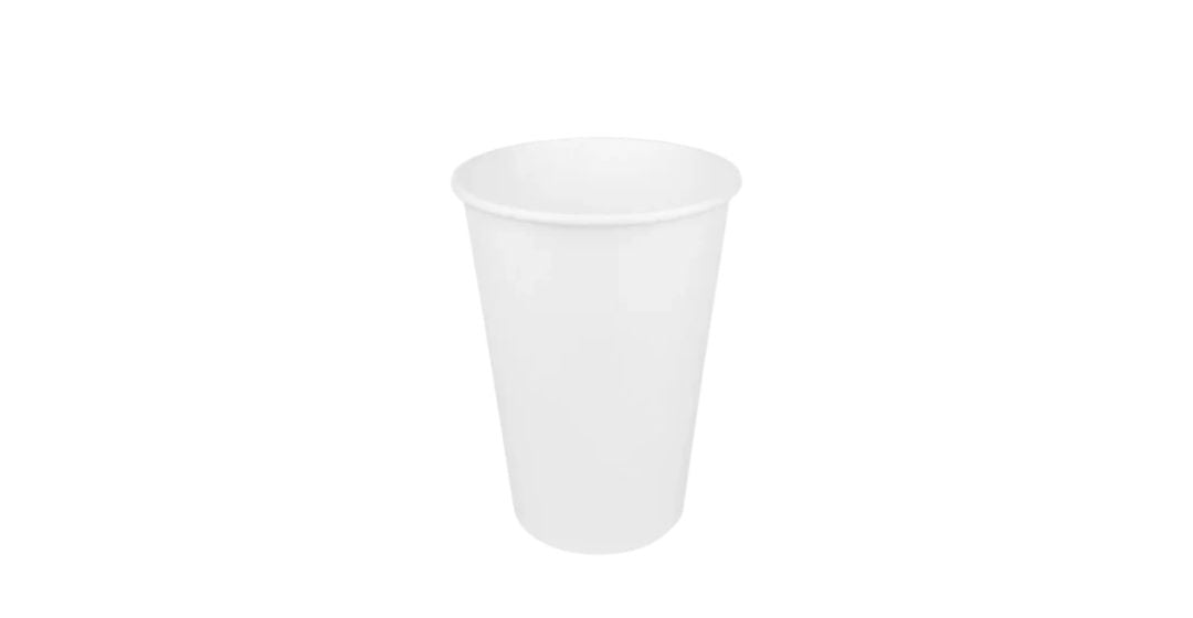 koffiebeker 180ml karton wit