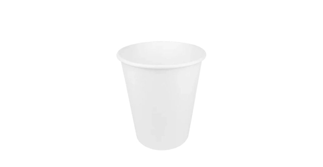 koffiebeker wit karton 300ml