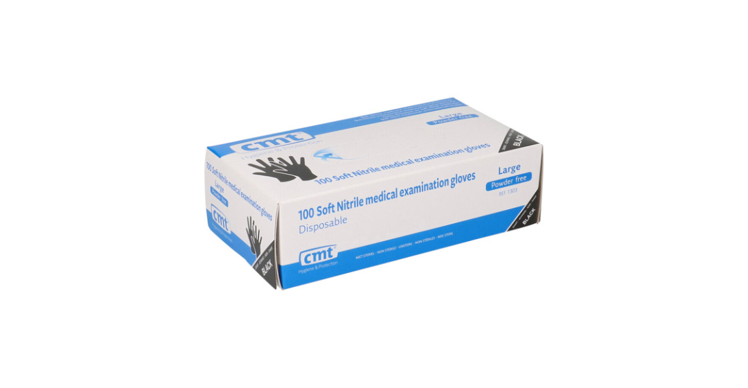 cmt nitril handschoenen zwart
