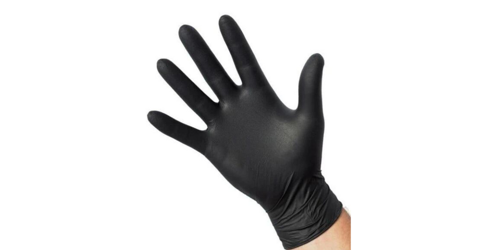 wegwerphandschoenen zwart nitril