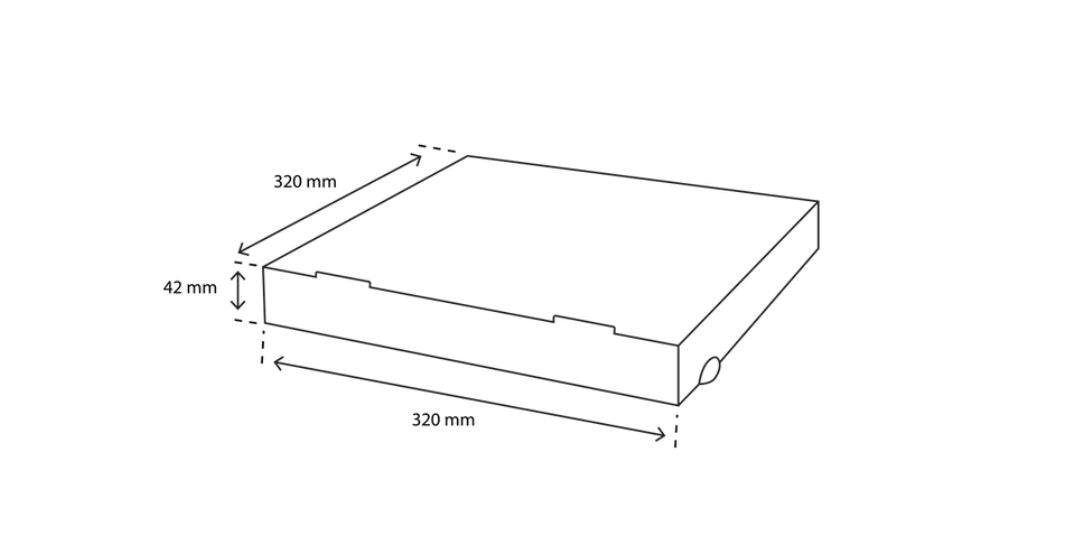 pizzadoos 32x32x4
