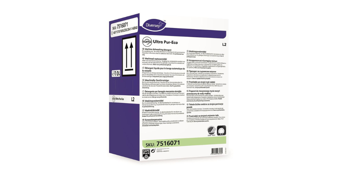 diversey suma ultra pur eco l2 safepack 10 liter vaatwasmiddel