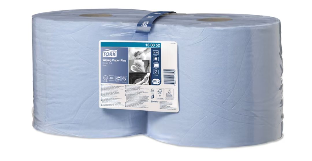tork 130052 poetspapier blauw w2