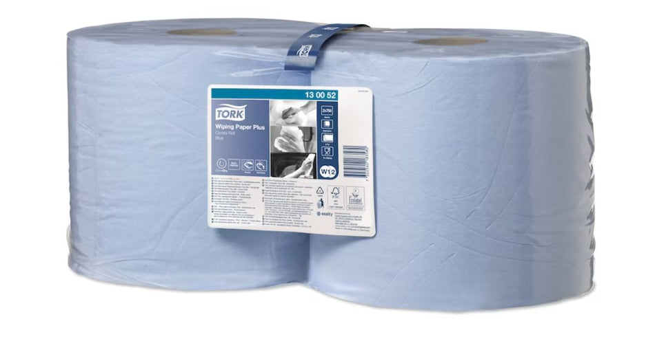 tork 130052 poetspapier blauw w2