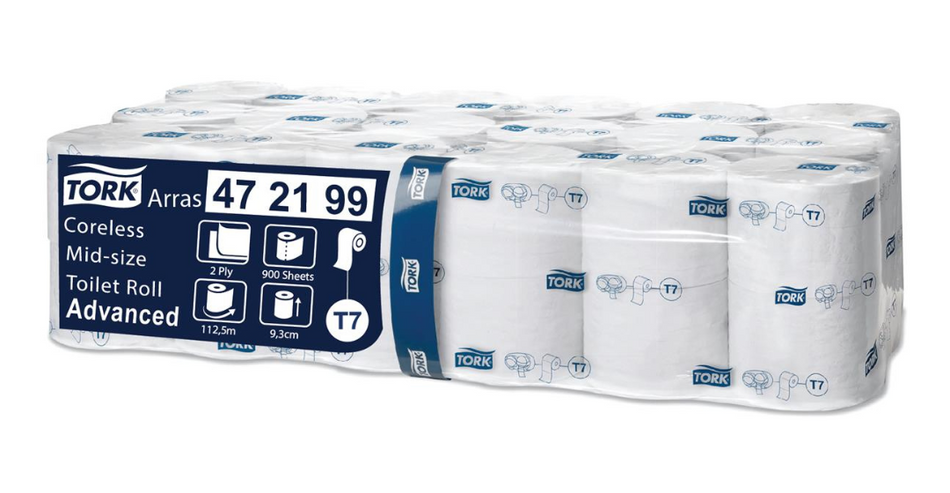 tork 472199 hulsloos toiletpapier t7