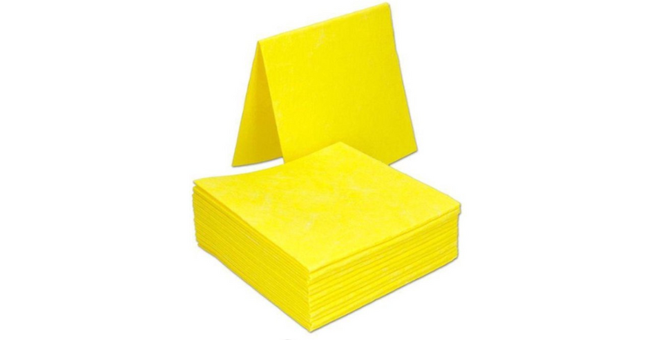vaatdoeken geel
